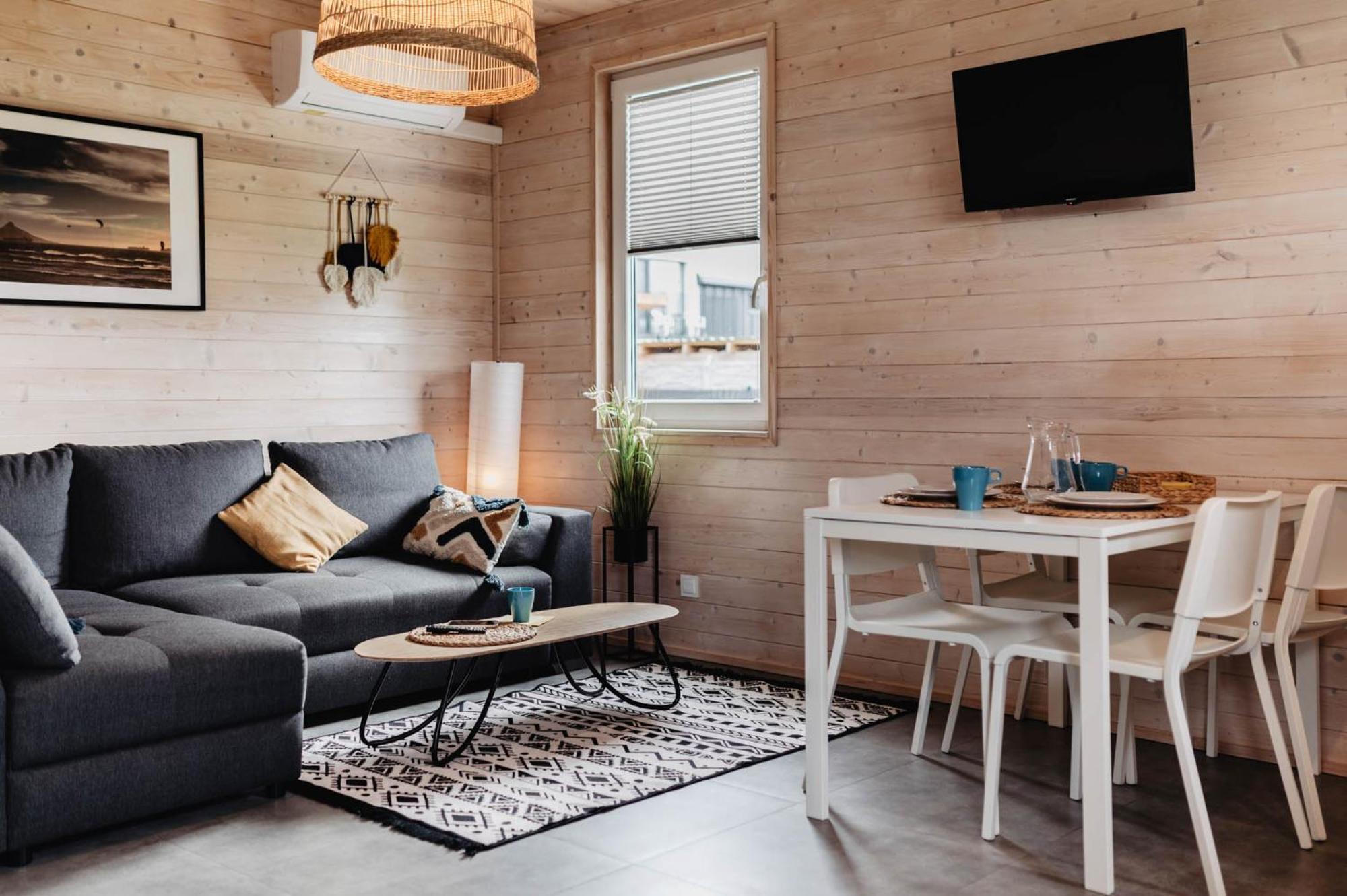 Dwa Brzegi Apartment Miedzywodzie Bagian luar foto