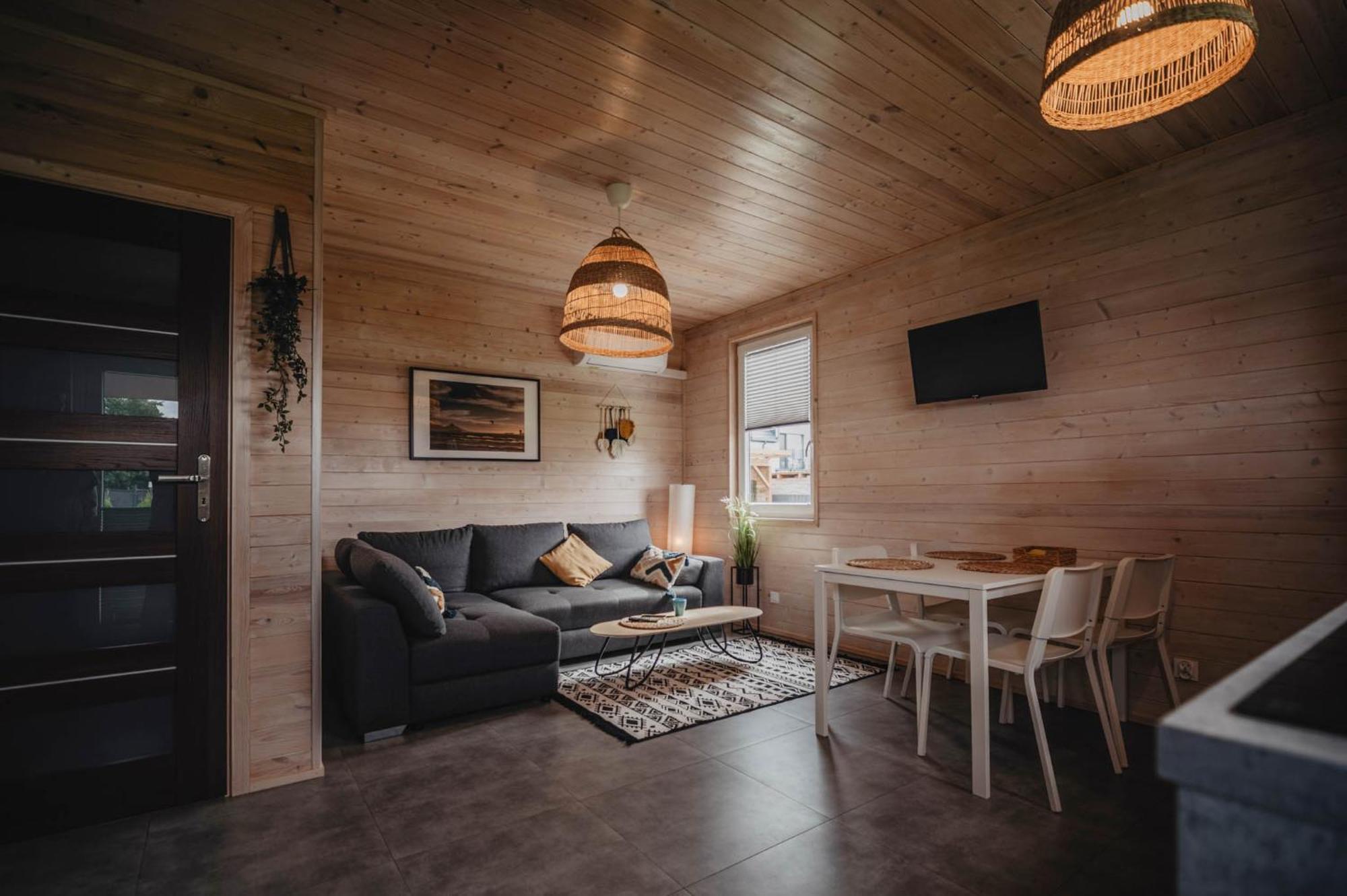 Dwa Brzegi Apartment Miedzywodzie Bagian luar foto